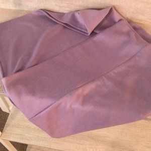 Lilac/lavender color pencil skirt